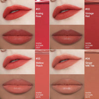 ETUDE Fixing Tint| Long Lasting Liquid Lipstick |Waterproof, Smudgeproof, Lightweight Matte Finish Lip Stain| Full Coverage|Korean Makeup| Shade 06- Soft Walnut-4g