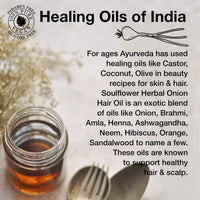 Soulflower Amla & Onion Hair Oil for Hair Growth & Hair Fall Control | 100% Pure & Natural with Castor, Peppermint, Argan Oil | Promotes Healthy Scalp & Stronger Hair for Men & Women | No Mineral Oil, 120ml