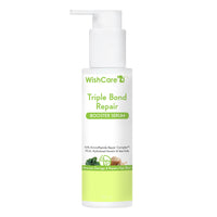 WishCare Triple Bond Repair Booster Hair Serum for Dry Frizzy Hair - 10% AminoPeptide Complex- For Men & Women 100ml