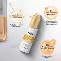 Kaya Gluta Glow Face Serum | Improve Skin Luminance, Tone | Dark Spot Removal | Pigmentation Reduction, UV Damage Repairs | 30ml