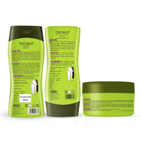Trichup Keratin Kit (Shampoo 200 ml, Conditioner 200 ml, Hair Cream 200 ml)