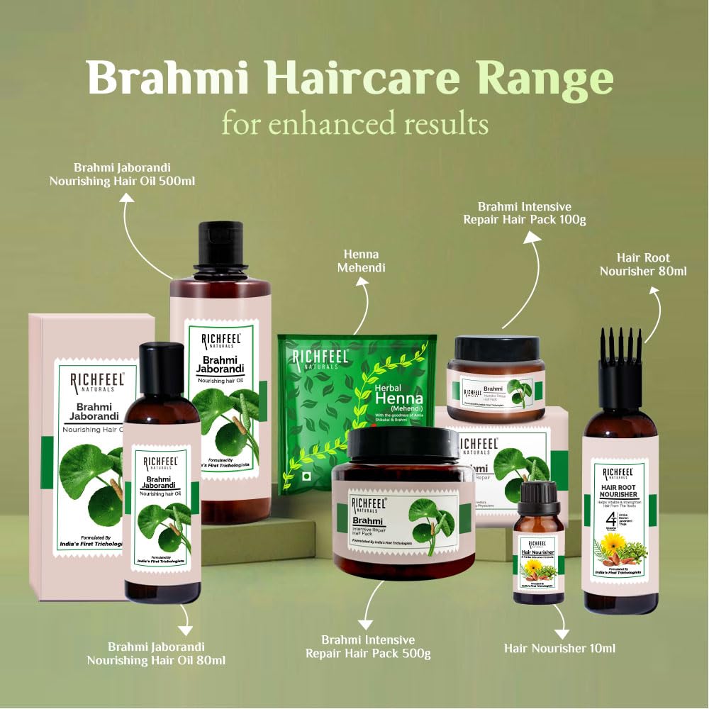 Richfeel Brahmi Jaborandi Nourishing Hair Oil 80 ml