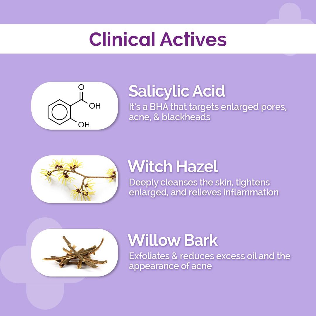 The Derma Co No More Acne & Acne Marks Combo- 2% Salicylic Acid Face Serum -30 ml + 10% Niacinamide Face Serum - 30 ml