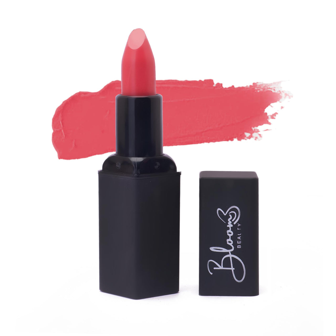 Bloom Beauty Bullet Lipstick Creamy Matte Finish Hydrating & Long-Lasting,Bloom Peachy