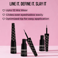 Insight Cosmetics No Smudge Eyeliner| Intense Matte Finish | Quick Drying |Smooth Application | Waterproof | Smudgeproof,(EL-53)