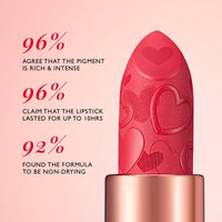 MyGlamm POUT by Karan Johar Intense Matte Plumping Lipstick - Dramatic Pout (Deep Pink Shade) | Highly Pigmented, Long Lasting, Lightweight, Creamy Matte Lipstick For Lip Makeup (4g)