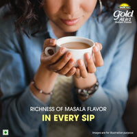 Tata Tea Gold All-in-1 Instant Premix Masala Tea, 14g Per Serve, Quick & Easy To Make Masala Chai, 10 Sachets