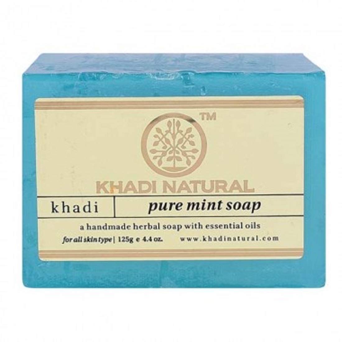 Khadi Natural Herbal Mint Soap(Set of 5)