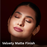 Pilgrim Matte Me Up Bullet Lipstick 4.2g | Creamy, Lightweight, Bold, Non Drying | SPF 30 | Enriched With Hyaluronic Acid & Spanish Squalane | Lipstick for dusky skin tone | Cupid's Pink-03