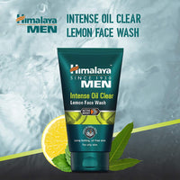 Himalaya MEN Intense Oil Clear Lemon Face Wash, 50ml