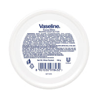 Vaseline Cocoa Glow Whipped Body Butter, 180 g. Cocoa & Shea Butter for Glowing Soft Skin