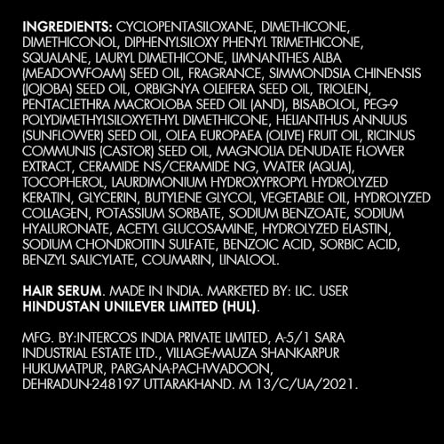 Nexxus Promend Resurrection Oil Hair Serum For Bond Repair, Frizz Reduction & Heat Protection 100ml | 11 X Strength | 72H Smoothness | Crafted with Precious Magnolia Essence