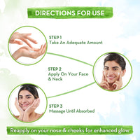 Mamaearth Vitamin C Daily Glow Lumi Cream with Vitamin C & Turmeric for Moisturizing Glow, Moisturizer with Highlighter - 30 g