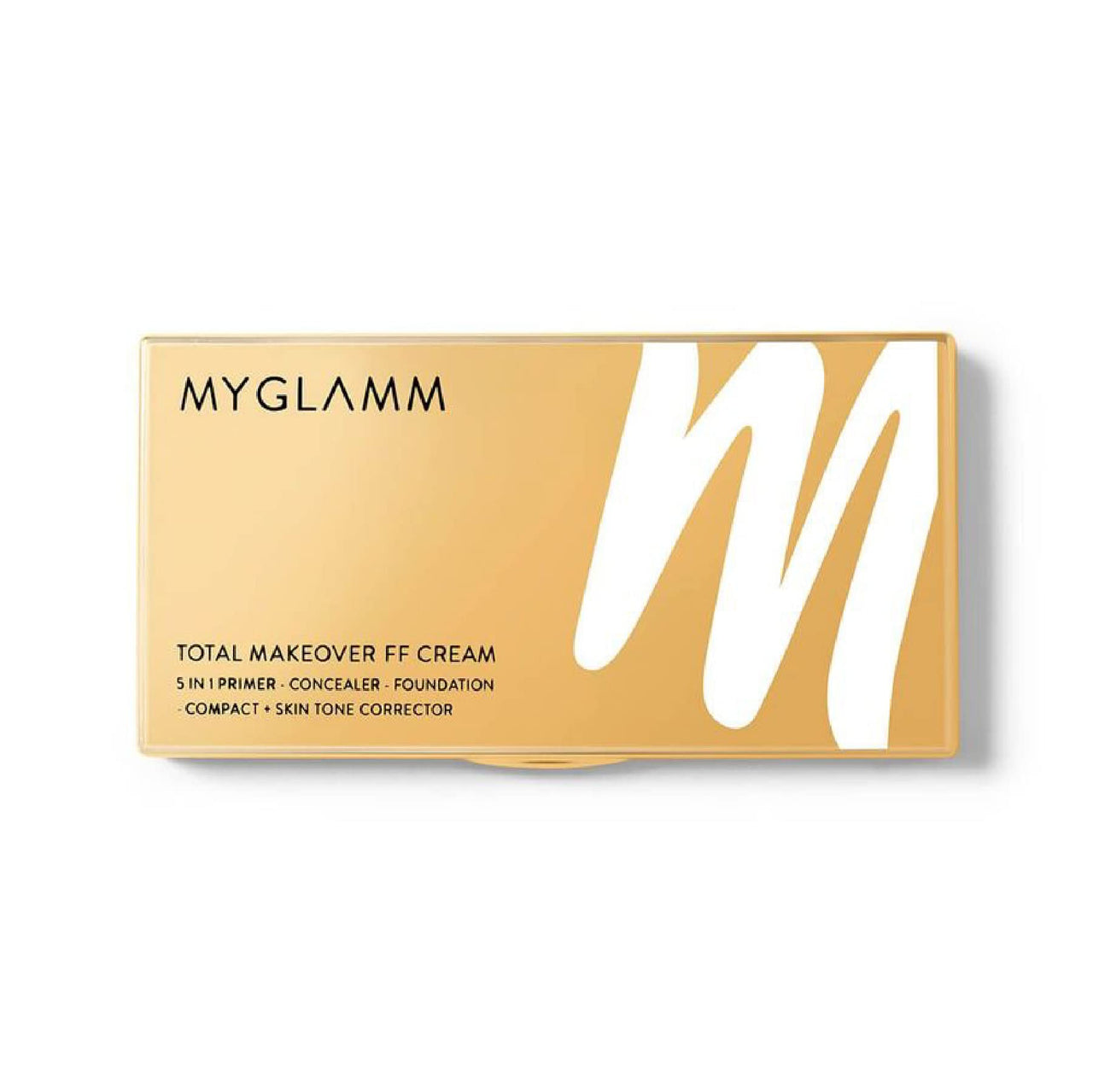 MyGlamm Total Makeover FF Matte Cream Foundation Palette with SPF 30 and Skin Tone Corrector (Cappuccino, Beige, 10.5gm)