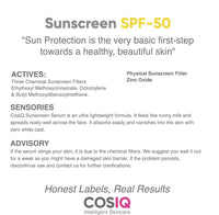 Cos-IQ India’s Only Hybrid, Serum-Based Sunscreen - SPF 50 | No White Cast | Broad Spectrum PA ++++ | For Women & Men (200ml, 60 Days Pack)