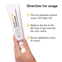 Cos-IQ Sunscreen SPF 30 PA++++ | Clinically Tested Lightweight | No White Cast | Broad Spectrum Serum-Based Sunscreen, UVA, UVB and IR Protection | For Women & Men | 100ml