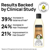 Soulflower Extra Virgin Coconut Oil | Clinically Proven for Hair Growth, Moisturizer, Damage Repair, Anti-Frizz, Baby & Body Massage | 100% Pure, Ecocert Organic Certified, No Mineral Oil, 120ml