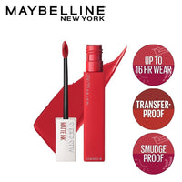 Maybelline New York Liquid Matte Lipstick, Long Lasting, 16hr Wear, Superstay Matte Ink, 20 Pioneer, 5ml & High Shine Gloss, Lasts for 16 HRs, SuperStay Vinyl Ink, Witty