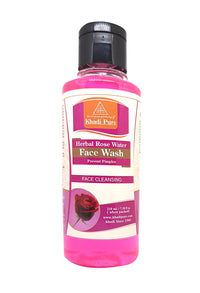 Khadi Pure Herbal Rose Water Face Wash, 210 ml