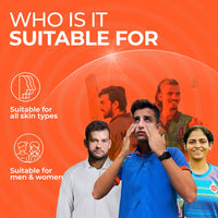 ELEMNT Brown Zinc Sunscreen | SPF 50 Zinc Suncream, Broad Spectrum PA+++ with Aloe Vera | Formulated For Heavy Sun Exposure | Water Resistant Sunscreen for Cricketers & Sports| Men & Women | 50+25 GM