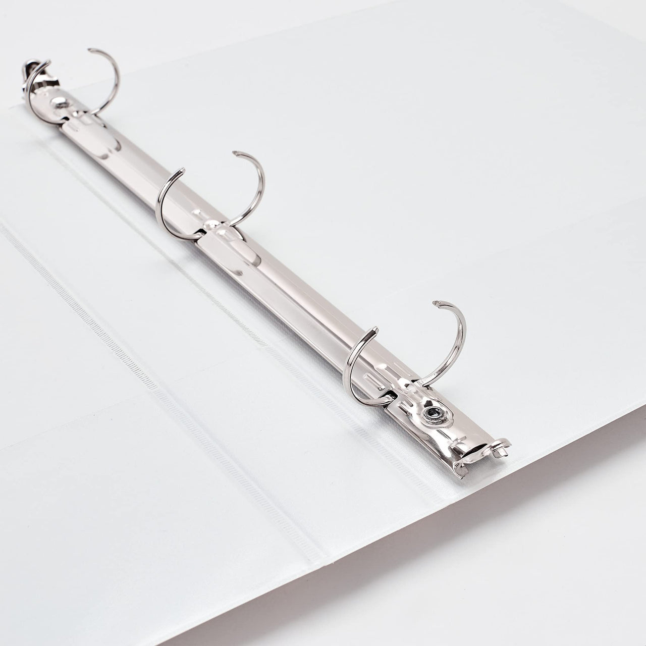 Avery Economy View 3 Ring Binder, 1" Round Rings, 1 White Binder (05711) 1.0" 1 Pack