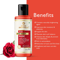 Khadi Organique Face Wash (Rose)