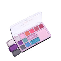 Seven Seas Color Obsession Eyeshadow 13 Colors Glitter With Shimmer Look (Skin)