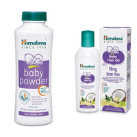Himalaya Baby Powder (400g) & Himalaya Baby Hair Oil 100 ml
