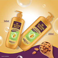 Bajaj Almond Drops Anti Hairfall Shampoo 340ml (Pack of 2)