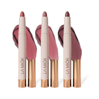 Lamior Cloud Blur Matte Stick | Combo of 3 | Ultra Blurring Mousse Stick | 14 Hrs Stay | Feels Like Balm | Hydrating & Lightweight | Enriched with Hyaluronic Acid, Peptides & Caffeine | Vegan