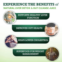 Vansaar Wheatgrass Juice, 500 ml | Natural Liver detox & Gut cleanser Juice | Superfood for Weight & Cholesterol management | 100% Ayurvedic