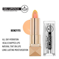 Seven Seas Gel Lipstick Lips Moist Smooth Feel Glossy Finish Lipstick Long Lasting Moisturising Gel Lips(3.8g)