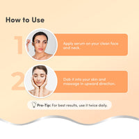 Mylo 15% Vitamin C Face Serum with Hyaluronic Acid & Daisy Flower Extract | Brightens Skin | Reduces Fine Lines, Wrinkles & Dark Spots 30 ml