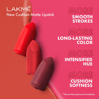Lakmé Cushion Matte Lip Brownburst
