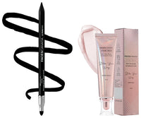 FACESCANADA Strobe Cream - Rose Gold, 30Ml And Facescanada Ultime Pro Intense Gel Kajal With Smudger & Sharpener - Black,1.2 G