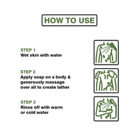 Khadi Organique Natural Herbal Neem & Tulsi Soap Pack of 4