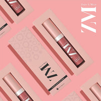 ZM Zayn & Myza Transfer-Proof Power Matte Finish Lip Colour I Smudge Proof & Water Resistant I Light Weight & Extremely Smooth Formula I Vegan - Rose Pink, 6 ml