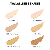 Mila Beauté Built to Cover Liquid Foundation I Medium to Buildable Coverage I Matte Finish I Lightweight I SPF 20 I Super Hydrating with Hyaluronic Acid (D-1-Caramel, 30ml)