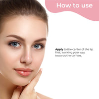 Pilgrim Squalane Hydra-Plumping Lip Balm+Lip Serum Combo(Bubblegum)|Lip Serum With Roll-On For Visibly Plump Lips|Soothing&Hydrating Dry&Chapped|Shea Butter&Pomegranate For Soft Lips,Pack Of 1,Pink