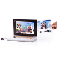 Suck UK Cat Scratcher Laptop with Fluffy 'Mouse' Interactive Toys, Paw Over Social Media & Catch up on The Mews, Kitten Toys & Cat Scratch Pads |