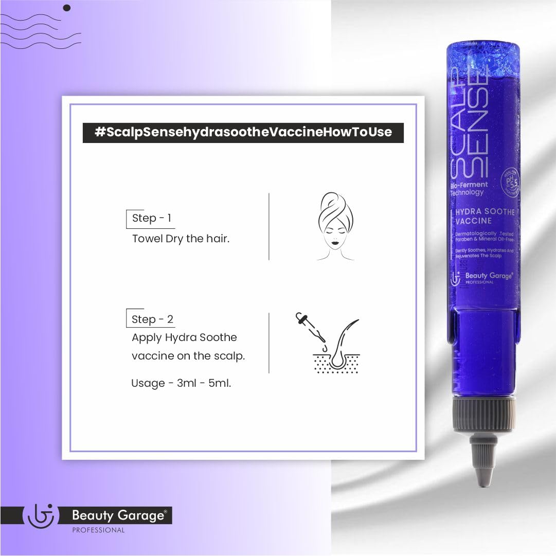 Beauty Garage ScalpSense Hydra Soothe for Dry Scalp Vaccine 150ml