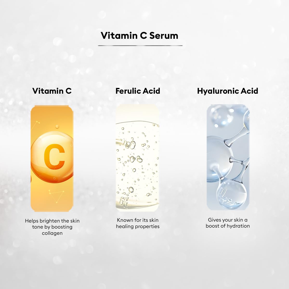 VLCC Diamond Facial Kit - 60g with FREE Vitamin C Serum - 15ml for Skin Purification & Skin Hydration | With Colloidal Diamond, Jojoba Oil, Vitamin C, and Ferulic Acid