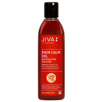 Jiva Pain Calm Oil 120ml With Free Jatyadi Oil 20 ml | 100% Ayurvedic Formula | Blend Of 5 Ayurvedic Oils | Relieves Muscle & Joint Pain | Controls Swelling & Joint Inflammation (Pack of 3)