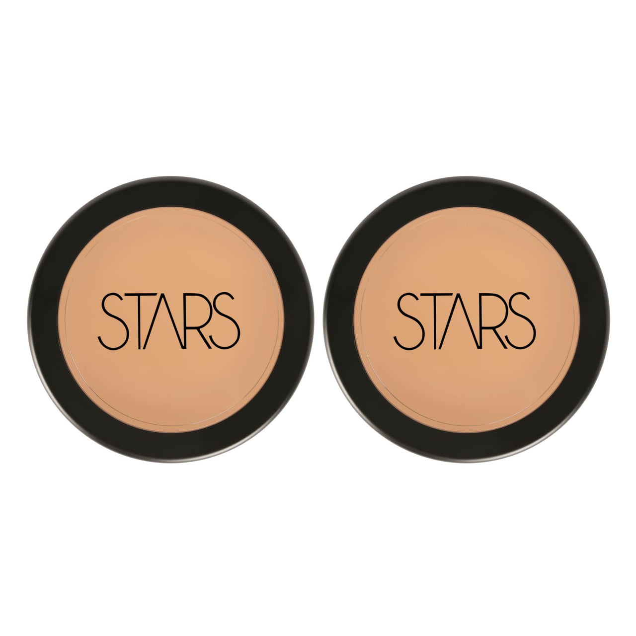 Stars Cosmetics Makeup Foundation Cream Face Professional Light Weight Matte Finish Waterproof blends seamlessly Long Lasting Full Coverage All Skin Types For Girls & Womens S4 (Pack of 2 8g Each)