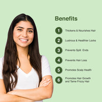 GLAMACIOUS Pre Shampoo Conditioning Hair Serum(170ml) | Nourishment & Protection | Boosts Hair Growth | Adds Shine & Strength | Reduce Hair Fall, Breakage & Frizz | For Men & Women