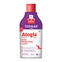 Tedibar Moisturising Baby Bathing Bar 75g + Atogla Baby Lotion 200ml - By Torrent Pharma