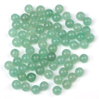 Bymitel 210pcs Natural Crystal Beads Stone Gemstone Round Energy Healing Loose Beads with Stretch Cord for Jewelry Making Bracelets Anklets (Green Aventurine, 4mm 210pcs) Green Aventurine