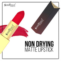 Shryoan Soft Touch Lipstick | Long Lasting, Soft Texture, Glossy Finish with Easy Glide & Waterproof and Smudge Proof Lipstick (3.8g) Shade 06