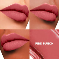 Lakmé 9 To 5 Primer + Matte Lipstick- Pink Punch