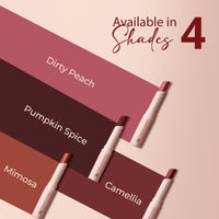 Carlton London Glitterati Satin Lipstick Smudge-Proof Gift Set | Enriched with Vitamin E, Castor oil | Long Lasting | Highly Pigmented | Upto 8Hrs - 4X1.7g